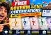 7 Free Government Certification Courses You Can Take Online in India (2026) free government certifications with online exams