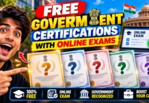 7 Free Government Certification Courses You Can Take Online in India (2026) free government certifications with online exams