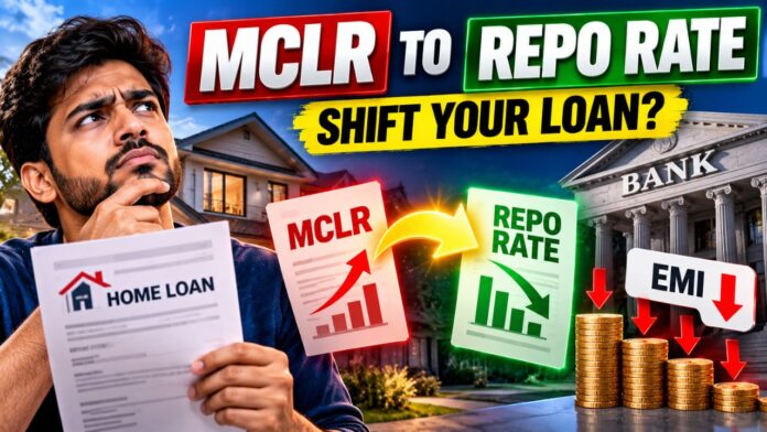 how to shift loan from MCLR to repo rate how to shift loan from MCLR to repo rate