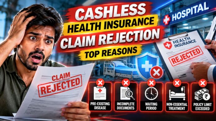 reasons for cashless health insurance claim rejection reasons for cashless health insurance claim rejection